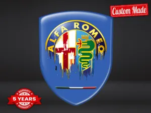 Alfa Romeo Emblemi Auto su Misura Edizione Professionale Moderni
